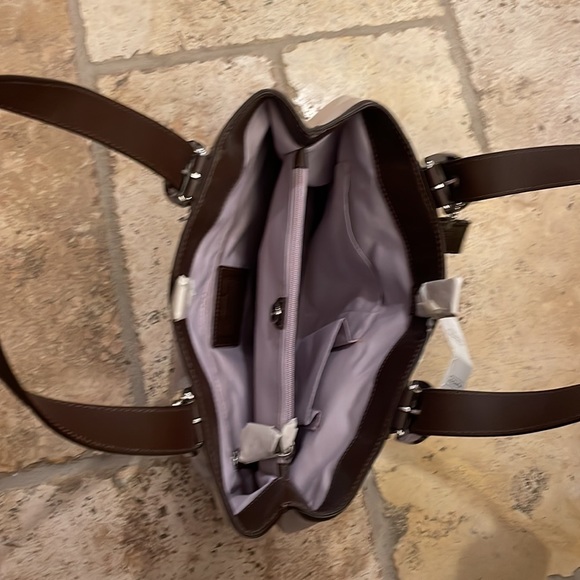 NWT Coach handbag, neutral - Picture 4 of 7